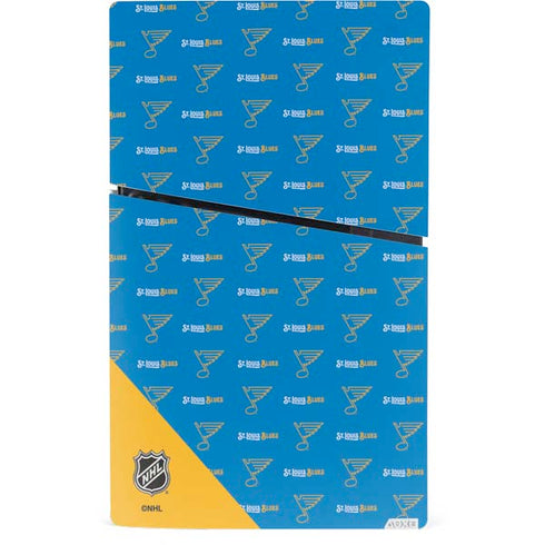 NHL St. Louis Blues Pattern PS5 Slim Digital Edition Bundle Skin