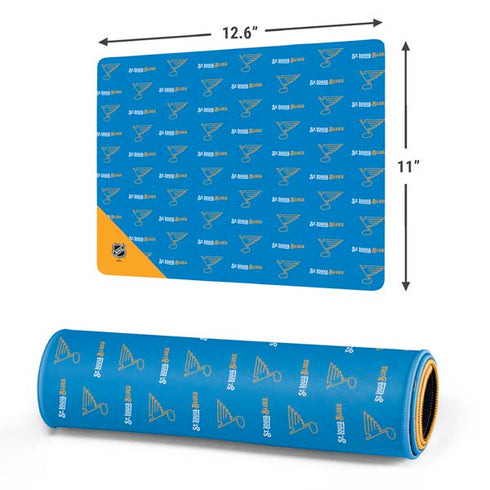 NHL St. Louis Blues Pattern Gaming Mouse Pad