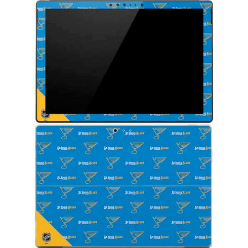 NHL St. Louis Blues Pattern Surface Pro 4 Skin