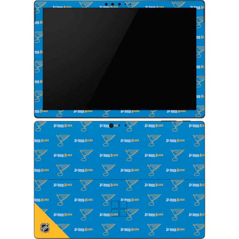 NHL St. Louis Blues Pattern Surface Pro 6 Skin