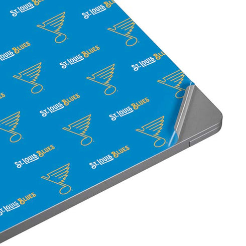NHL St. Louis Blues Pattern Universal Laptop 16in (13 x 9.4in) Skin