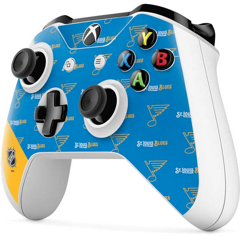 NHL St. Louis Blues Pattern Xbox One S All-Digital Edition Bundle Skin