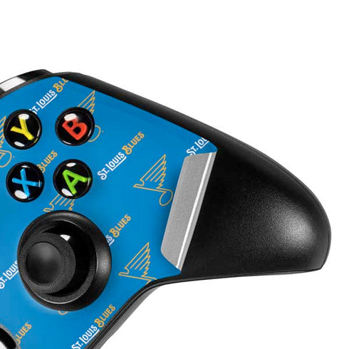 NHL St. Louis Blues Pattern Xbox One S Controller Skin