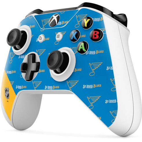 NHL St. Louis Blues Pattern Xbox One X Controller Skin