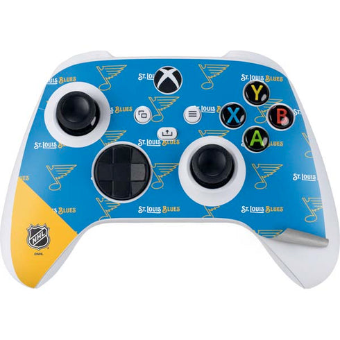 NHL St. Louis Blues Pattern Xbox Series S Bundle Skin