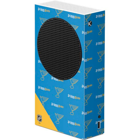 NHL St. Louis Blues Pattern Xbox Series S Console Skin