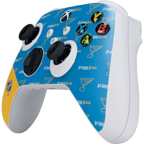NHL St. Louis Blues Pattern Xbox Series S Controller Skin