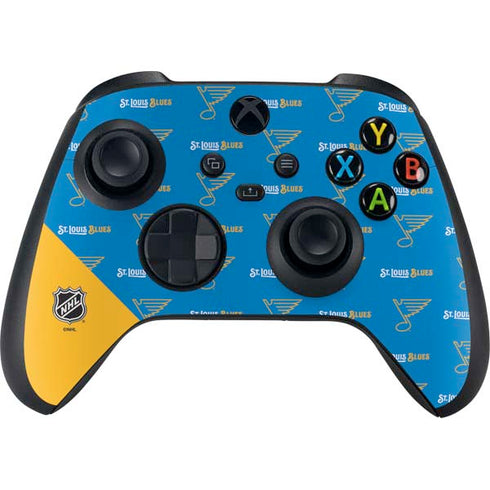 NHL St. Louis Blues Pattern Xbox Series X Controller Skin