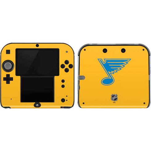 NHL St. Louis Blues Solid Background Nintendo 2DS Skin