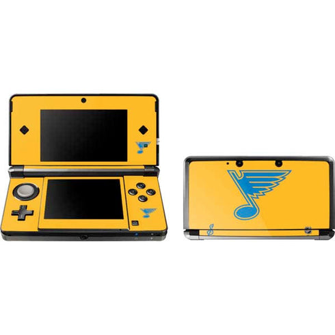 NHL St. Louis Blues Solid Background 3DS (2011) Skin