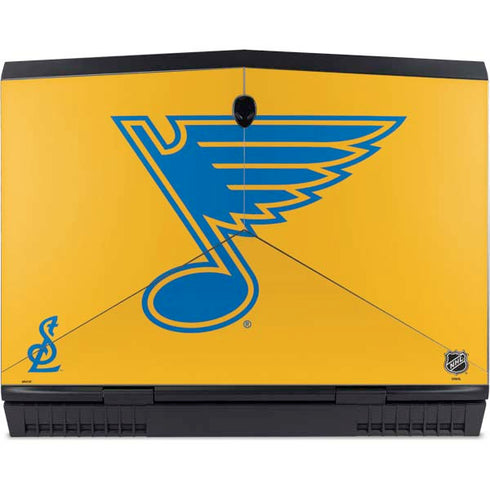 NHL St. Louis Blues Solid Background Dell Alienware Skin