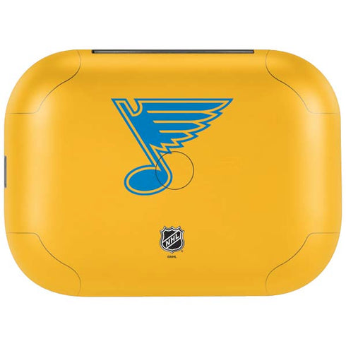 NHL St. Louis Blues Solid Background Amazon Echo Buds Skin