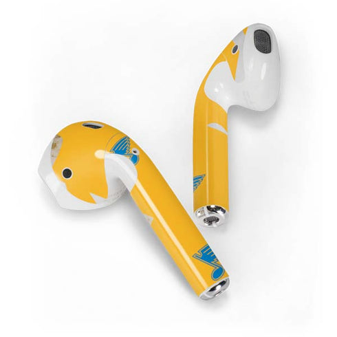NHL St. Louis Blues Solid Background Apple AirPods 2 Skin
