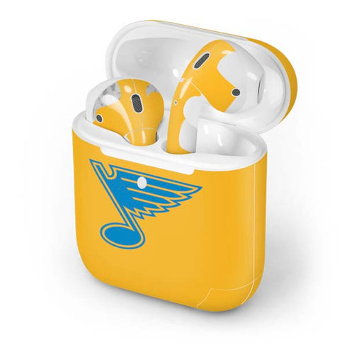 NHL St. Louis Blues Solid Background Apple AirPods 2 Skin