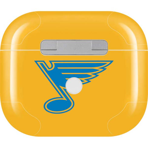 NHL St. Louis Blues Solid Background Apple AirPods (3rd Gen 2021) Skin