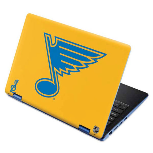 NHL St. Louis Blues Solid Background Aspire R11 11.6in Skin