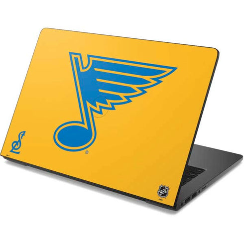 NHL St. Louis Blues Solid Background Dell Chromebook Skin