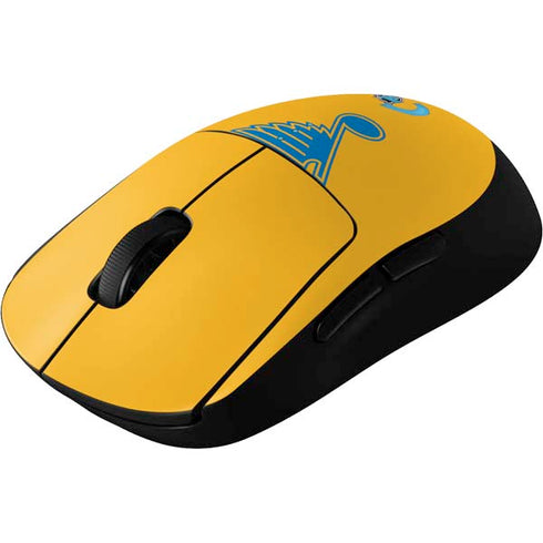 NHL St. Louis Blues Solid Background G Pro Wireless Gaming Mouse Skin