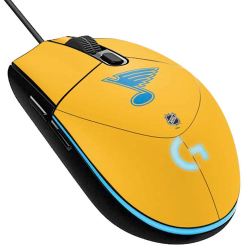 NHL St. Louis Blues Solid Background G203 Prodigy RGB Wired Gaming Mouse Skin