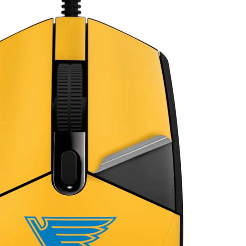 NHL St. Louis Blues Solid Background G203 Prodigy RGB Wired Gaming Mouse Skin