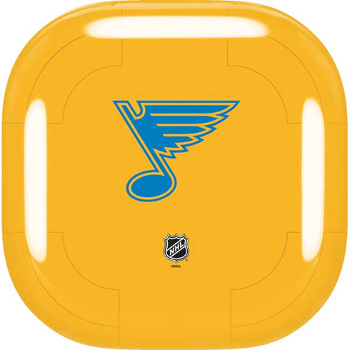 NHL St. Louis Blues Solid Background Galaxy Buds Live Skin