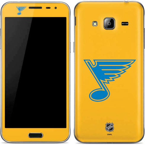 NHL St. Louis Blues Solid Background Galaxy J3 Skin