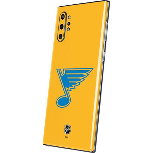 NHL St. Louis Blues Solid Background Galaxy Note 10 Plus Skin