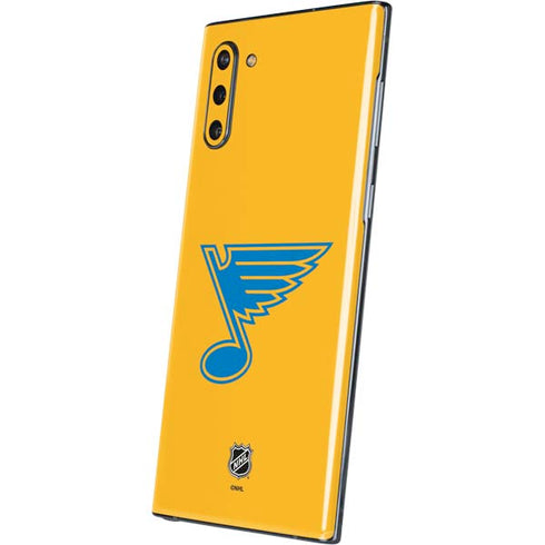 NHL St. Louis Blues Solid Background Galaxy Note 10 Skin