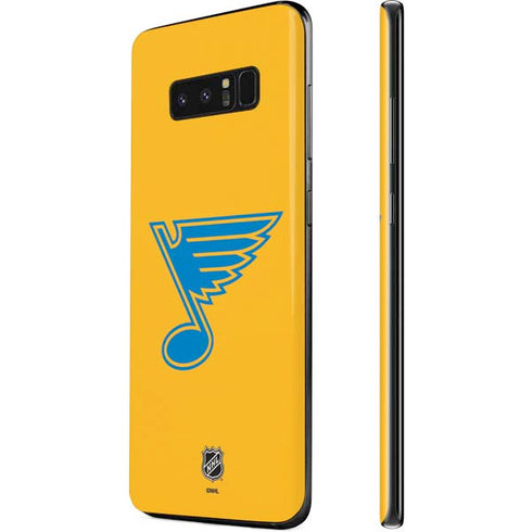 NHL St. Louis Blues Solid Background Galaxy Note 8 Skin