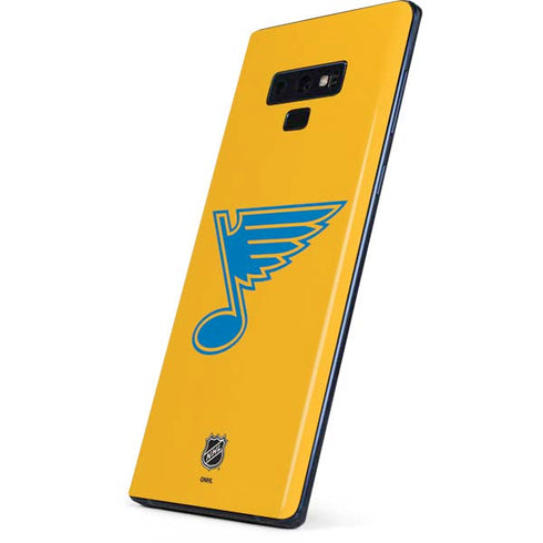 NHL St. Louis Blues Solid Background Galaxy Note 9 Skin