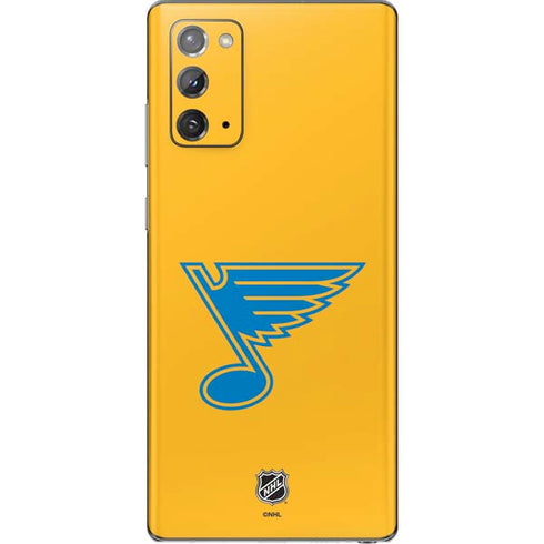 NHL St. Louis Blues Solid Background Galaxy Note20 5G Skin