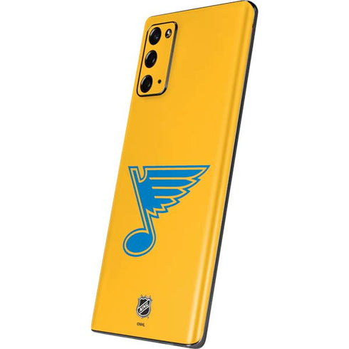 NHL St. Louis Blues Solid Background Galaxy Note20 5G Skin