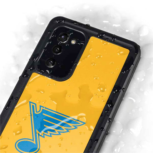 NHL St. Louis Blues Solid Background Galaxy Note20 5G Waterproof Case