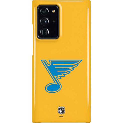 NHL St. Louis Blues Solid Background Galaxy Note20 Ultra 5G Lite Case