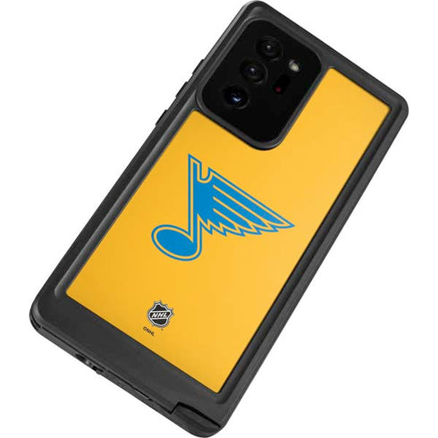 NHL St. Louis Blues Solid Background Galaxy Note20 Ultra 5G Waterproof Case