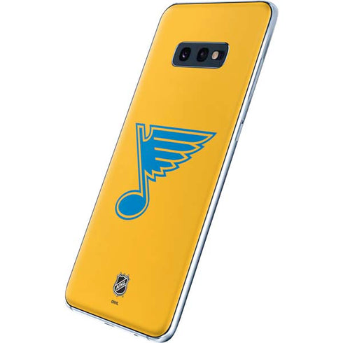NHL St. Louis Blues Solid Background Galaxy S10e Skin
