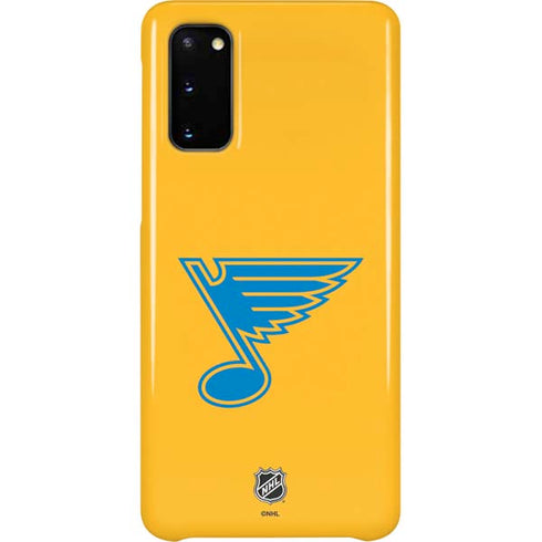 NHL St. Louis Blues Solid Background Galaxy S20 Lite Case