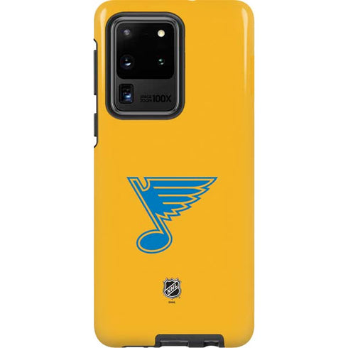 NHL St. Louis Blues Solid Background Galaxy S20 Ultra 5G Pro Case