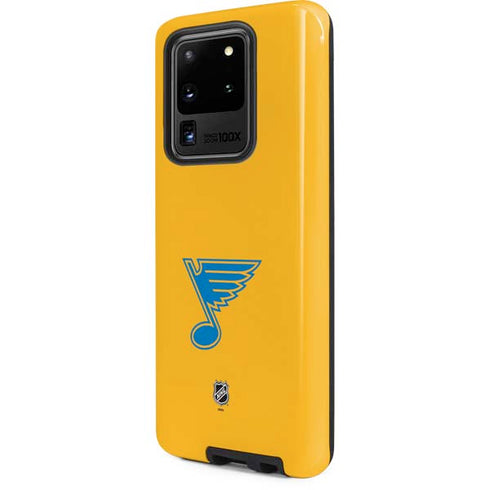 NHL St. Louis Blues Solid Background Galaxy S20 Ultra 5G Pro Case