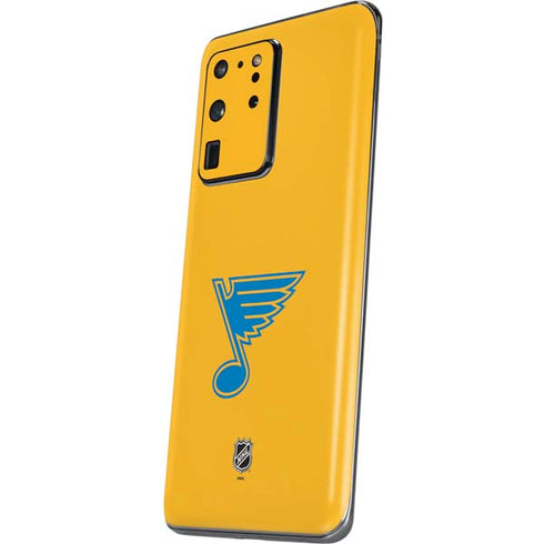 NHL St. Louis Blues Solid Background Galaxy S20 Ultra 5G Skin