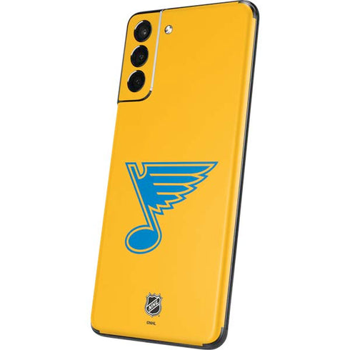 NHL St. Louis Blues Solid Background Galaxy S21 Plus 5G Skin