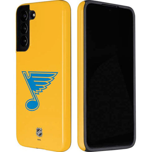 NHL St. Louis Blues Solid Background Galaxy S22 Plus Pro Case