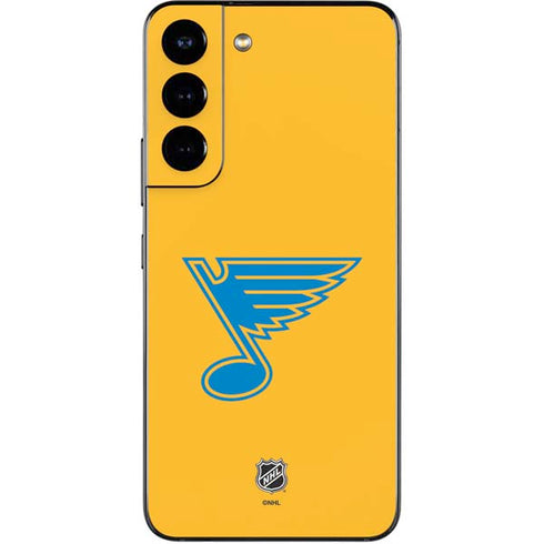 NHL St. Louis Blues Solid Background Galaxy S22 Skin