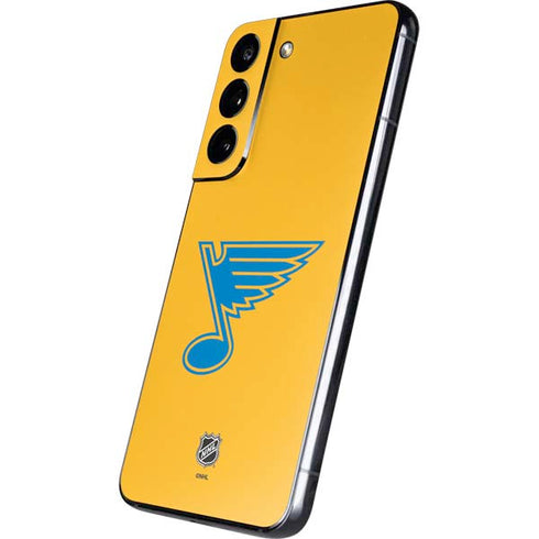 NHL St. Louis Blues Solid Background Galaxy S22 Skin