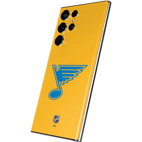 NHL St. Louis Blues Solid Background Galaxy S22 Ultra Skin