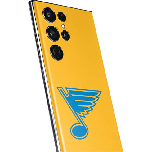 NHL St. Louis Blues Solid Background Galaxy S22 Ultra Skin