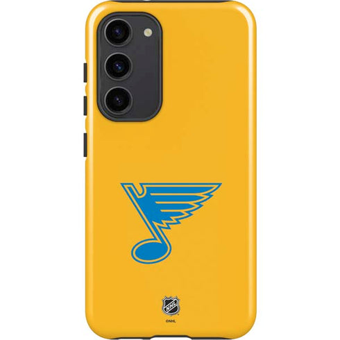 NHL St. Louis Blues Solid Background Galaxy S23 Plus Pro Case