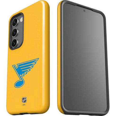 NHL St. Louis Blues Solid Background Galaxy S23 Plus Pro Case
