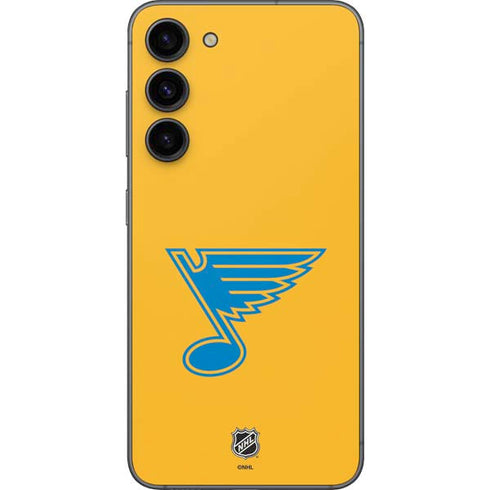 NHL St. Louis Blues Solid Background Galaxy S23 Plus Skin