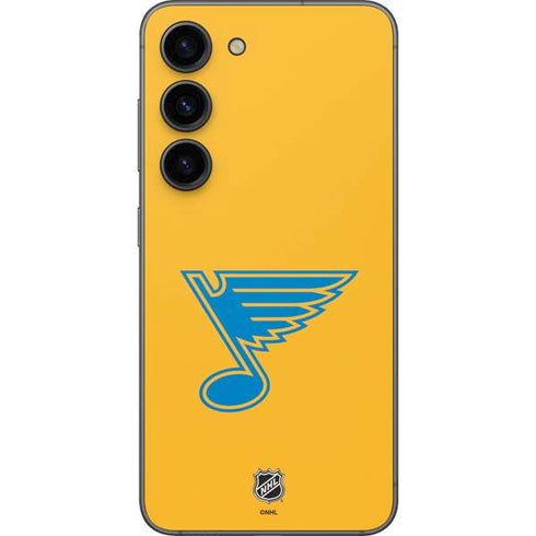 NHL St. Louis Blues Solid Background Galaxy S23 Skin
